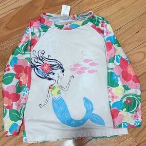 Gymboree Colorful Mermaid Rashguard